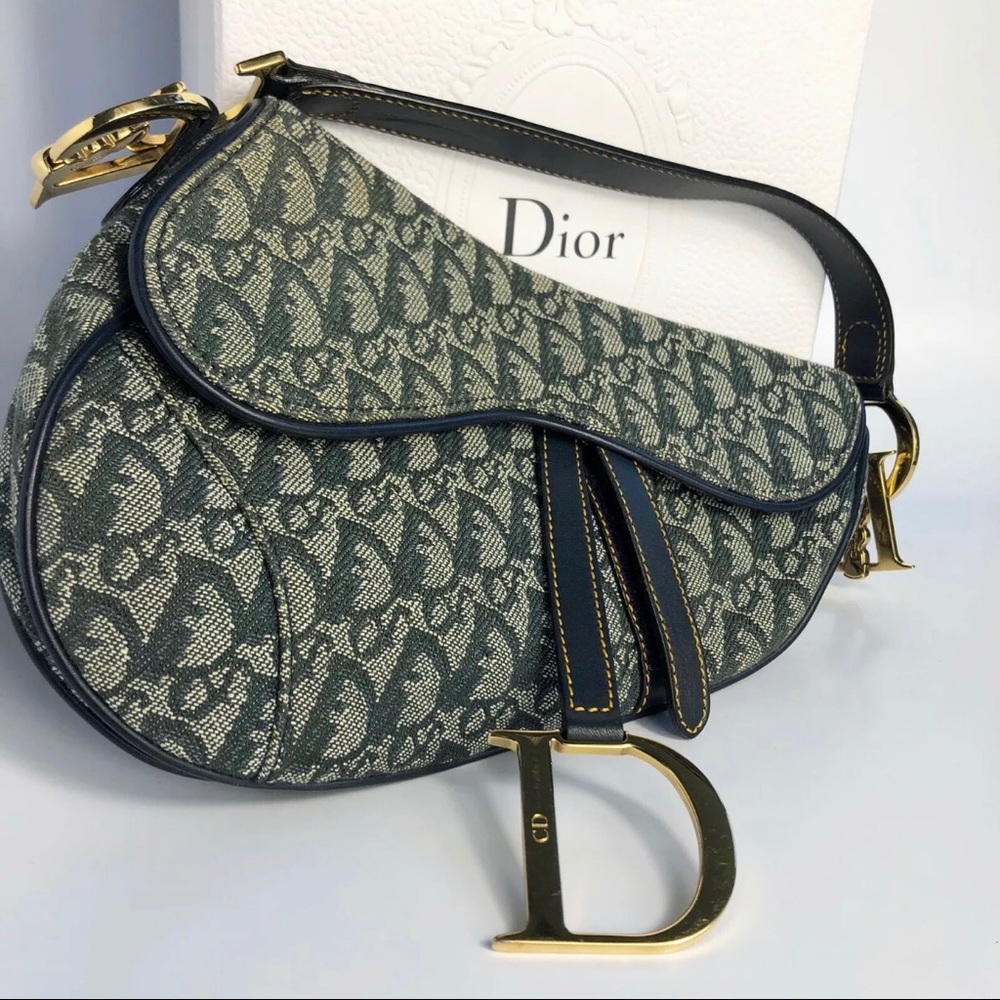SOLD Diorissimo Saddle Bag